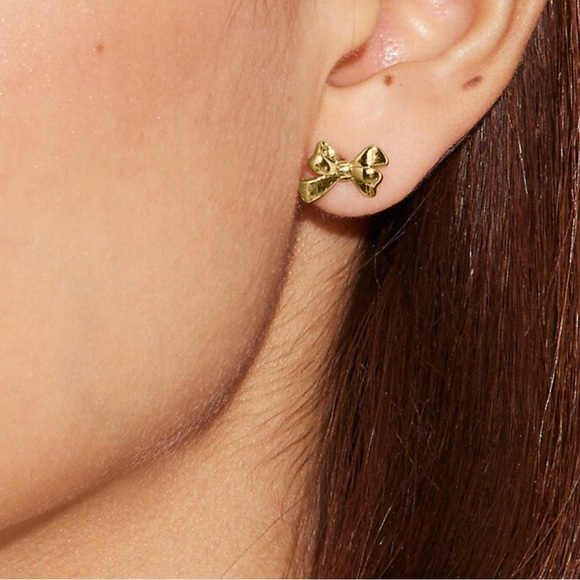 Coach CF984 Signature Stone Bow, C Logo & Circle Earring Set NWT - Picture 9 of 9